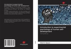Portada del libro de Introduction to experimental psychology of human self-development
