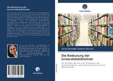 Die Bedeutung der Universitätsbibliothek的封面