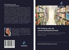 Couverture de Het belang van de universiteitsbibliotheek