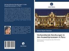 Bookcover of Vorbereitende Handlungen in den Auswahlprozessen in Peru