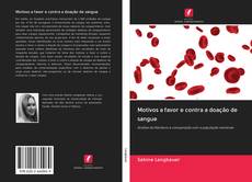Buchcover von Motivos a favor e contra a doação de sangue