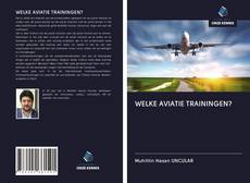 Обложка WELKE AVIATIE TRAININGEN?