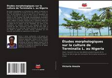 Buchcover von Études morphologiques sur la culture de Terminalia L. au Nigeria