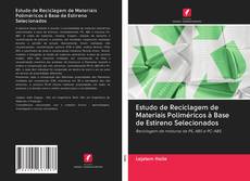 Capa do livro de Estudo de Reciclagem de Materiais Poliméricos à Base de Estireno Selecionados 