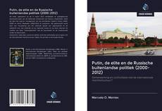 Capa do livro de Putin, de elite en de Russische buitenlandse politiek (2000-2012) 