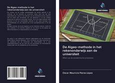 Buchcover von De Algeo-methode in het rekenonderwijs aan de universiteit
