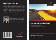 KAPITAŁ PSYCHOLOGICZNY的封面