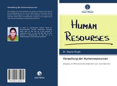 Обложка Verwaltung der Humanressourcen
