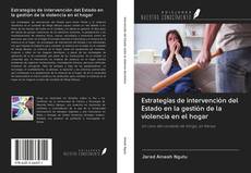 Buchcover von Estrategias de intervención del Estado en la gestión de la violencia en el hogar