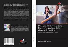 Strategie di intervento dello Stato nella gestione della violenza domestica kitap kapağı