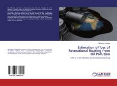 Buchcover von Estimation of loss of Recreational Boating from Oil Pollution