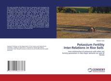 Copertina di Potassium Fertility Inter-Relations in Rice Soils