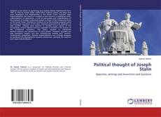 Buchcover von Political thought of Joseph Stalin