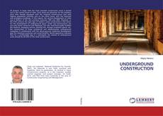 Buchcover von UNDERGROUND CONSTRUCTION