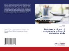 Buchcover von Directives in L1 and L2 postgraduate writing: A contrastive study