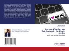 Buchcover von Factors Affecting Job Satisfaction in the Public Service