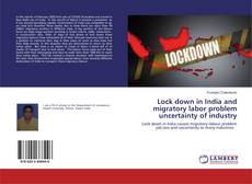 Buchcover von Lock down in India and migratory labor problem uncertainty of industry