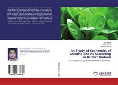 Buchcover von An Study of Economics of Mentha and Its Marketing in District Budaun