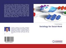 Buchcover von Sociology for Social Work