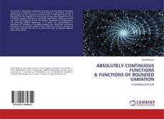Buchcover von ABSOLUTELY CONTINUOUS FUNCTIONS & FUNCTIONS OF BOUNDED VARIATION