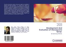 Copertina di Development And Evaluation of Atovaquone Syrup.
