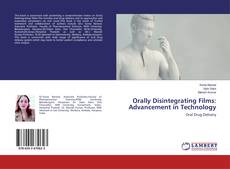 Copertina di Orally Disintegrating Films: Advancement in Technology