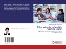 Copertina di Using authentic materials in teaching English
