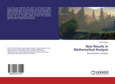 Buchcover von New Results in Mathematical Analysis