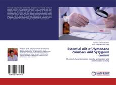 Buchcover von Essential oils of Hymenaea courbaril and Syzygium cumini