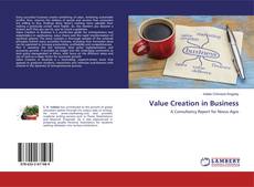Buchcover von Value Creation in Business