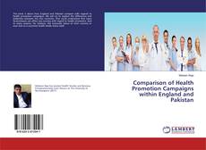 Buchcover von Comparison of Health Promotion Campaigns within England and Pakistan