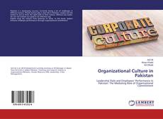 Buchcover von Organizational Culture in Pakistan