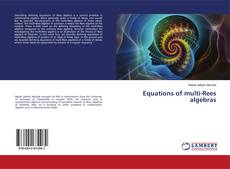 Buchcover von Equations of multi-Rees algebras