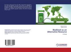 Buchcover von Biodiesel as an Alternative Resource