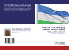 Copertina di Puntland as an emerging state in Political history