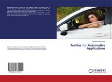 Buchcover von Textiles for Automotive Applications