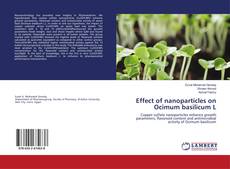 Buchcover von Effect of nanoparticles on Ocimum basilicum L