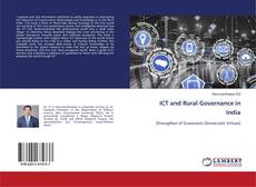 Buchcover von ICT and Rural Governance in India