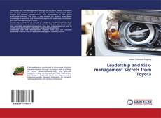 Buchcover von Leadership and Risk-management Secrets from Toyota