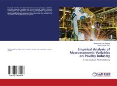 Buchcover von Empirical Analysis of Macroeconomic Variables on Poultry Industry