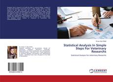 Buchcover von Statistical Analysis In Simple Steps For Veterinary Researchs