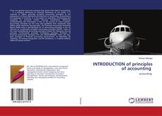 Copertina di INTRODUCTION of principles of accounting