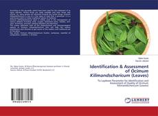 Buchcover von Identification & Assessment of Ocimum Kilimandscharicum (Leaves)