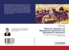 Buchcover von Molecular detection of Mycoplasma agalactiae and Mycoplasma capricolum