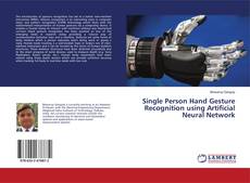 Buchcover von Single Person Hand Gesture Recognition using Artificial Neural Network