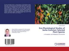 Buchcover von Eco-Physiological Studies of Some Common Selected Plant Species