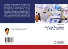 Buchcover von Analytical Techniques in Animal Nutrition