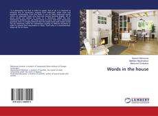 Buchcover von Words in the house