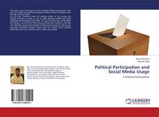 Buchcover von Political Participation and Social Media Usage