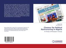 Buchcover von Clamour for Political Restructuring in Nigeria